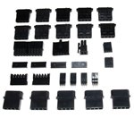Комплект Floston DIY Kits w/Molex разъемов питания БП с инструментом, Black